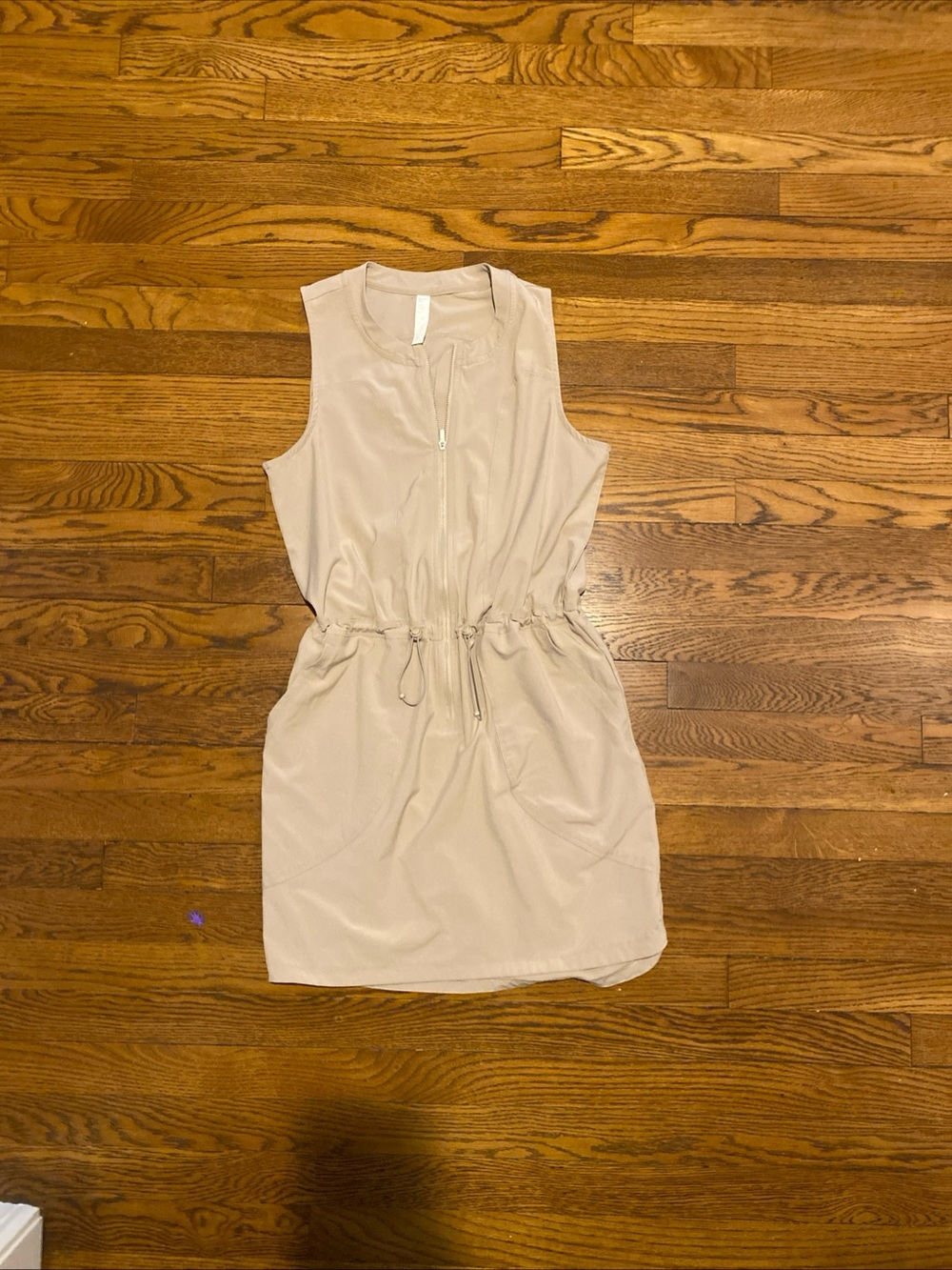 NWOT Women’s Zella In Flight Utility Dress Size Medium Khaki Tan